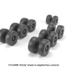 Armory ARAW72506 Airbus A400M Grizzly wheels with weighted effect 1/72