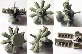 Vector 48-012 Clerget 9 1/48