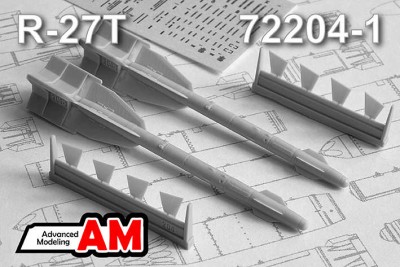 Advanced Modeling AMC 72204-1 Р-27Т Авиационная управляемая ракета 1/72