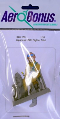 Aerobonus 320169 Japanese WWII Fighter Pilot (1 fig.) 1/32