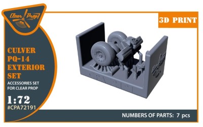 Clear Prop CPA72191 Culver PQ-14 Exterior set (CL.PROP) 1/72