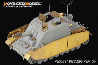 Voyager Model PEA135 WWII German Sturmpanzer IV Brummbar Mid Version Side Skirts (For DRAGON 6460) 1/35