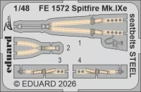 Eduard FE1572 Spitfire Mk.IXe seatbelts STEEL (AIRF) 1/48