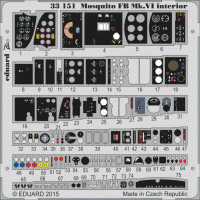 Eduard 33151 Mosquito Mk.VI interior 1/32