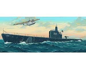 Trumpeter 05905 Подводная лодка SS-212 &quot;Гато&quot;, 1941г. 1/144