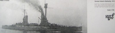 Combrig 70418 German Kaizerin Battleship, 1913 1/700