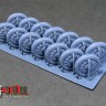 ЭВМ RS35156 САУ Гвоздика катки САУ Гвоздика 1/35
