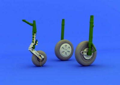 Eduard 648110 MiG-21PFM wheels