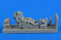 Aerobonus 480159 Soviet Fighter Pilot with ejection seat for Su-27 Flanker 1/48