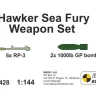 Mark 1 Models MKA-14428 Hawker Sea Fury Weapon Set 1/144