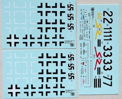 HM Decals HMD-72062 1/72 Decals Fw 190F Schlachtgeschwader SG 77
