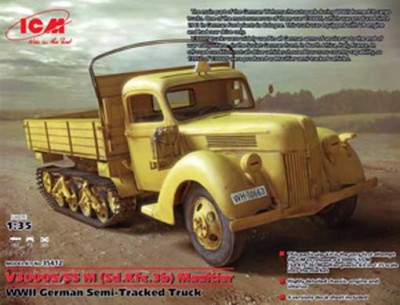 ICM 35412 V3000S/SS M (Sd.Kfz.3b) Maultier 1/35