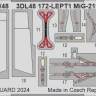 Eduard 3DL48172 MiG-21PFM grey SPACE (EDU) 1/48
