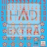 HAD E481019 Decal Hungarian Nat.Insignias&numbers 1951-90 1/48