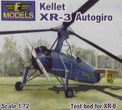 LF Model 72045 Kellet XR3 Autogiro 1/72