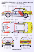 Reji Model 275 Galant VR-4 1992 Barum/Ypress Rally (decals) 1/24