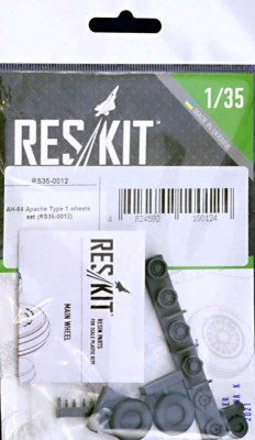 Reskit RS35-0012 AH-64 Apache Type 1 Колеса (ACAD) 1/35