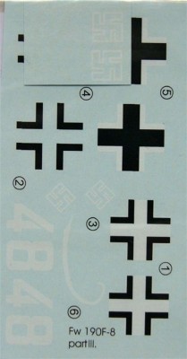 LF Model C4846 Decals Captured Fw 190F Part II. (EDU) 1/48
