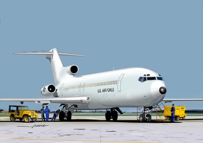 Mach 2 GP111US Boeing 727-200 USAF 1/72