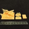 Metallic Details MDR48258 Blackburn Buccaneer S.2C/D. Wing fold set (designed to be used with Airfix kits) 1/48
