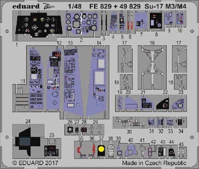 Eduard FE829 Su-17 M3/M4 1/48