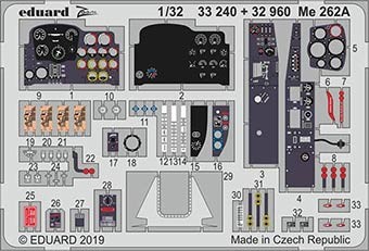 Eduard 33240 1/32 Me 262A (REV)