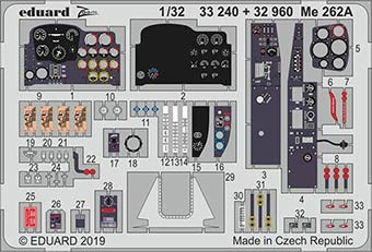 Eduard 33240 1/32 Me 262A (REV)