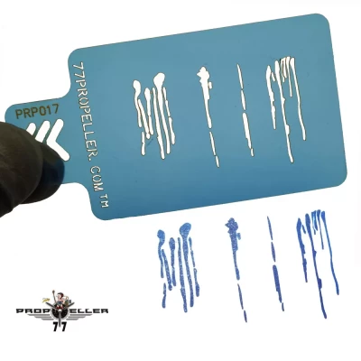 77 Propeller 77PRP017 Airbrush Stencils for fine details