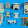 Aires 4567 P-38F Lightning cockpit set 1/48