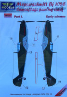 LF Model M7233 Mask Messerschmitt Bf 109E (TAM) Early Pt I. 1/72