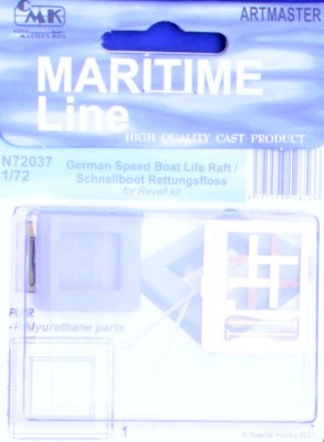 CMK N72037 German Speed Boat Life Raft (REV) 1/72