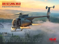 ICM 48370 AH-6J Little Bird, US Spec. Forces Helicopter 1/48