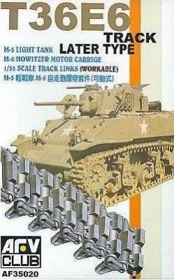 AFV Club AF35020 M3 Stuart T36E6 Track Later Type 1/35