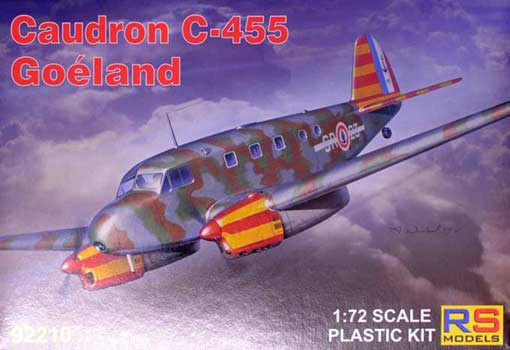 Rs Model 92210 Caudron C-455 Goeland (4x camo) 1/72