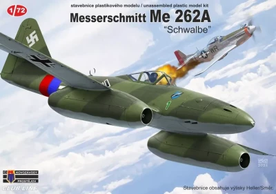 Kovozavody Prostejov CLK016 Me-262 'Schwalbe', ex-HELL/SMER (CLUB LINE) 1/72