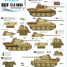 Star Decals 72-A1008 SS-Panthers #2. 2.SS-Das Reich and 3.SS-Totenkopf 1/72