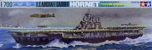 Tamiya 77510 Амер. авианосец Hornet с бомбардир.B-25 Mitchell 1/700