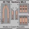 Eduard 49798 Ventura Mk.II seatbelts STEEL 1:48