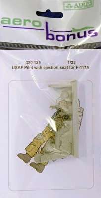 Aerobonus 320135 USAF Pilot with ejection seat for F-117A 1/32