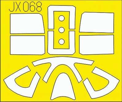 Eduard JX068 F6F-5 1/32 TRU