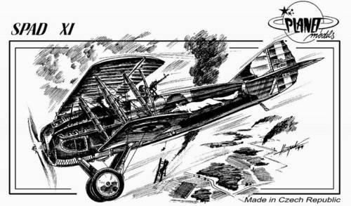 Planet Models PLT061 SPAD XI 1/72
