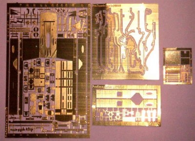 Profimodeller PFM-32031 1/32 MiG-23 - Whell Bay PE set (TRUMP)