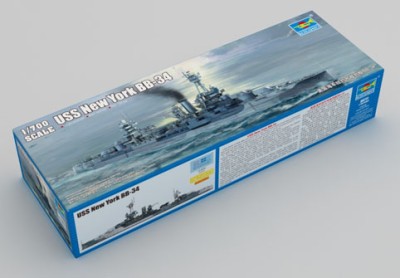 Trumpeter 06711 U.S.Navy Battleship BB-34 New York 1/700