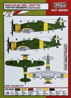 Kora Model NDT32053 Decals MC.200 Fighter Bombers over Russia 1/32