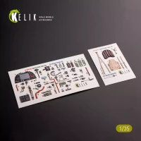 Reskit K35035 Spitfire Mk.VB - interior 3D (BORDER) 1/35