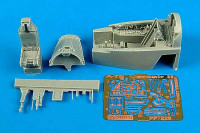 Aires 7228 A-7E Corsiar II (early v.) cockpit set 1/72
