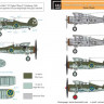 SBS model D48005 Декаль Gl.Gladiator (J8,J8A) Swedish AF Vol.I 1/48