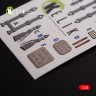 Reskit K48075 Me-410 A1 interior 3D decals (MENG) 1/48