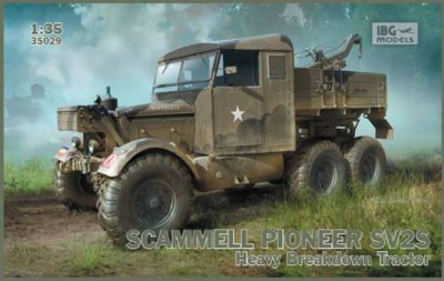 IBG Models 35029 Scammell Pioneer SV2S Heavy Breakdown Tractor 1/35