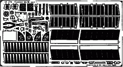 Eduard 48275 Typhoon Mk.Ib Door Canopy HAS